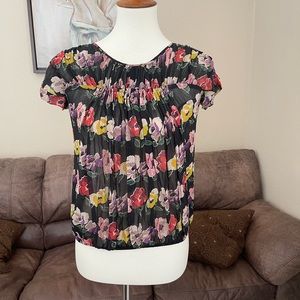 Ted Baker Size 0 (size 2 equivalent in US) black top